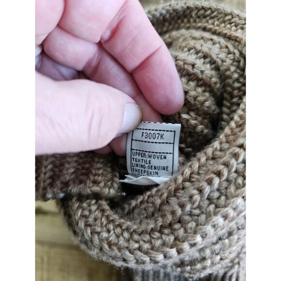 Ugg Classic Cardy Knee Calf Sweater Boots Slip On Women's Size 6 Beige - Picture 10 of 12